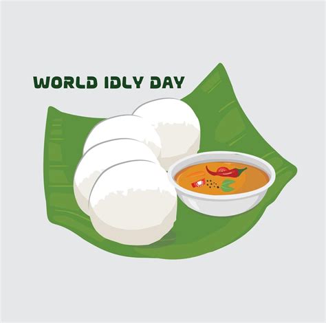 World Idly Day 6942010 Vector Art at Vecteezy