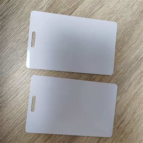 Rfid Blank Card For Print Id Ic Chip Mm High White Card China