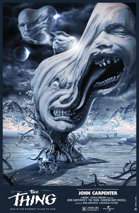 De Magie Van Filmposters The Thing 1982 Filmposters Horror Movie