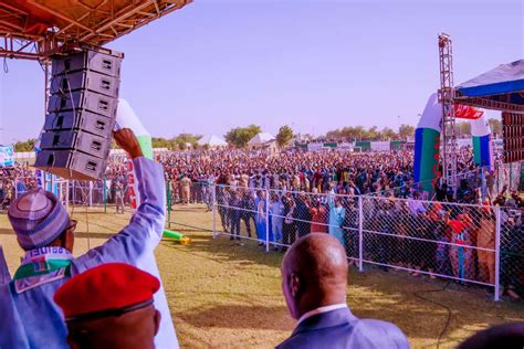 Buhari Participates In APC Presidential Campaign In Yobe Photos