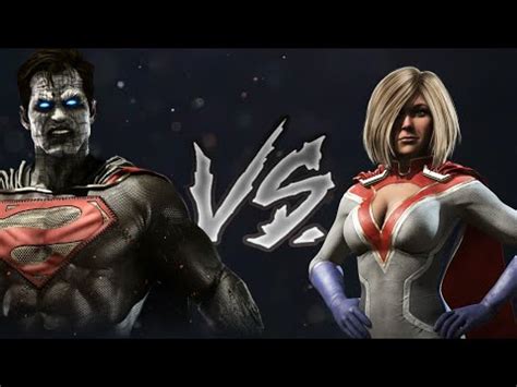 Injustice 2 Bizarro Vs Power Girl Very Hard YouTube