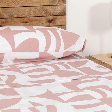 Juego de sábanas algodón Martineli malva Medidas sábanas Cama 90cm