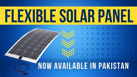 Flexible Solar Panel In Pakistan 12V Flexible Solar Panel Flexible