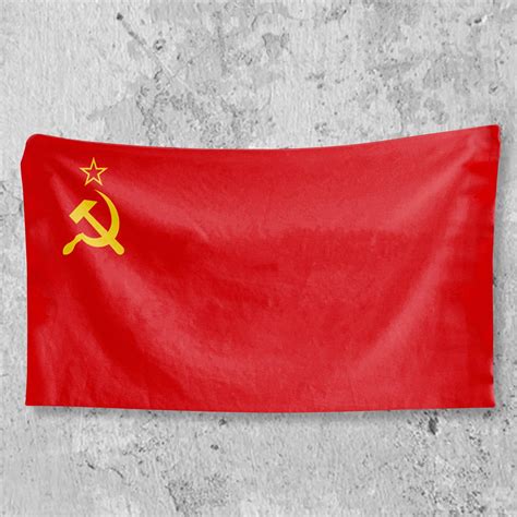 USSR Flag Communism Flag Soviet Flag Wall Flag Protest - Etsy