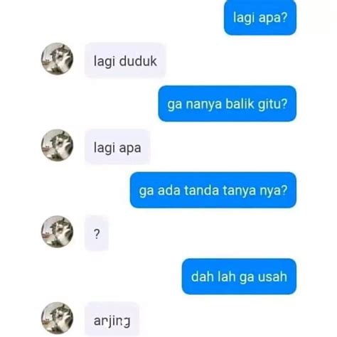 11 Chat Lucu Pacar Nggak Nyambung Ini Bikin Naik Darah