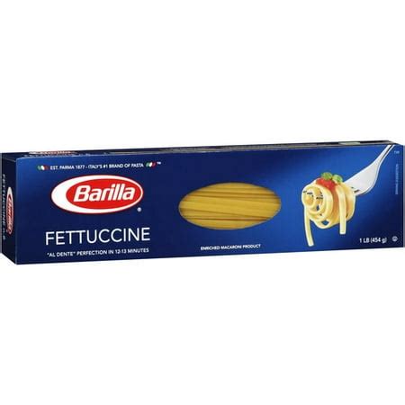 Barilla Fettuccine Pasta, 1 lb - Walmart.com