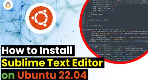 How To Install Sublime Text On Ubuntu Linux Genie