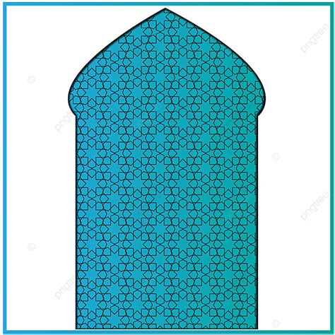 Blue Green Gradient Islamic Design With Pattern Background Pattern Islamic Design Blue Green