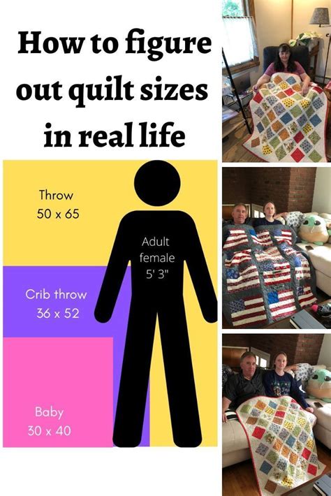 Lap Quilt Sizes Chart