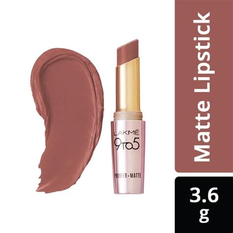 lakme    primer matte lip color mb coffee   lakme salon