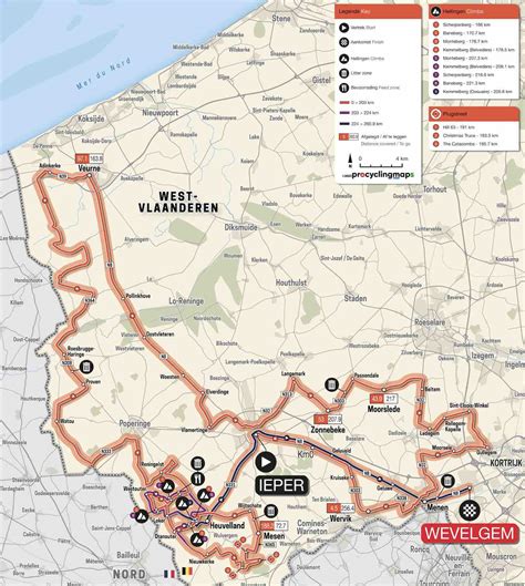 Gand Wevelgem 2023 Parcours engagés classement