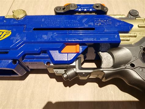 Nerf Longstrike Modded With Full Immortal Kit Hobbies Toys Toys