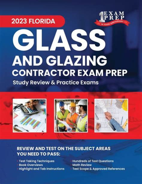 2023 Florida Glass And Glazing Contractor Exam Prep 2023 Study Review