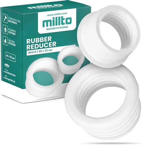 Millto Riduttore In Gomma Inserto Per Tubi Di Scarico Tubo Di