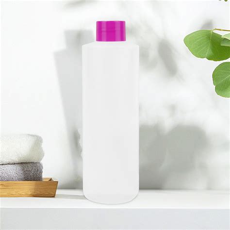 Ml Pcr Hdpe White Milky Round Plastic Empty Bottle Eco Friendly