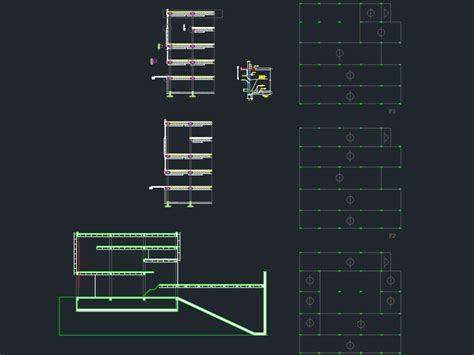 Steel Deck With Metallic Structure In Autocad Cad 141 Mb Bibliocad