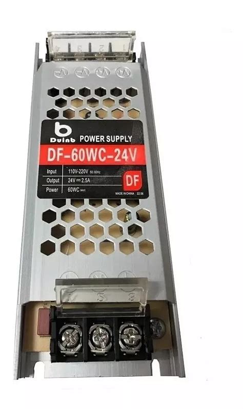 Fonte Estabilizadora Chaveada Slim 24v 2 5a Bivolt 60w MB UTILIDADES