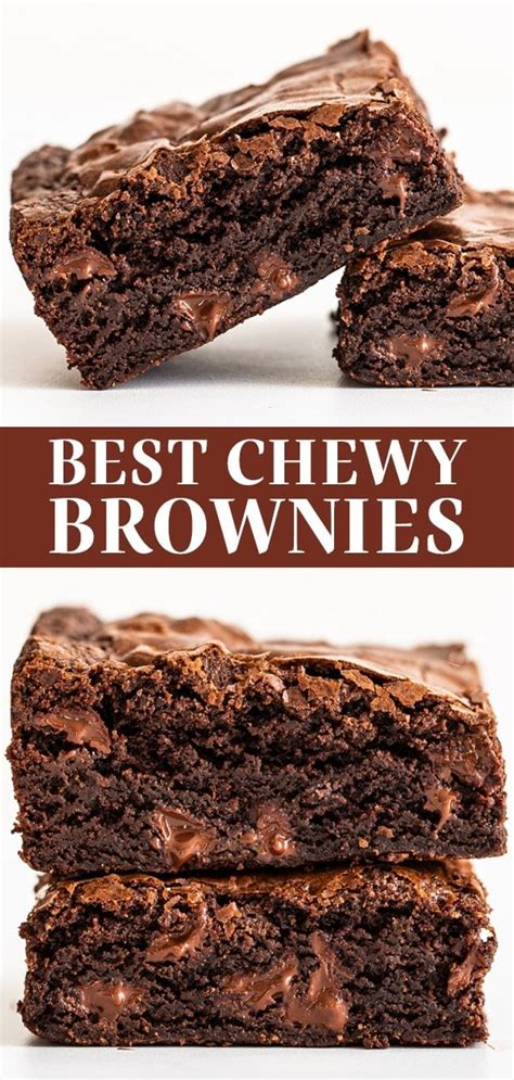 Best Ever Chewy Brownies Recipe Handle The Heat