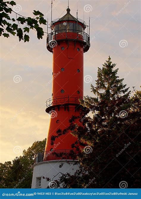 Rozewie Lighthouse Editorial Stock Photo Image Of Europe 94531403