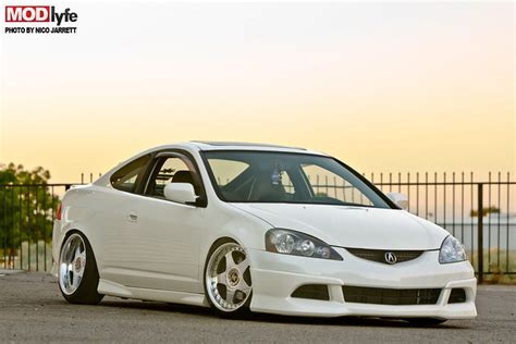 Acura Rsx Lowered On Ssr Vienna Spoke Wheels Transportation In