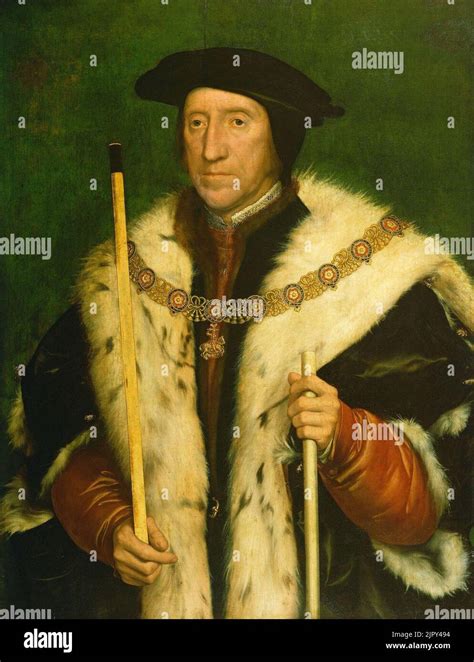 Thomas Howard Third Duke Of Norfolk By Hans Holbein The Younger Stock