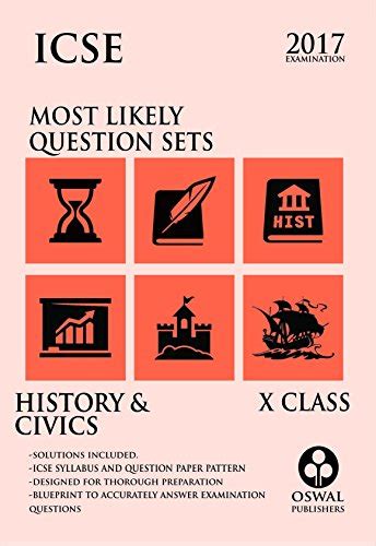 Buy Icse Most Likely Question Sets History And Civics Old