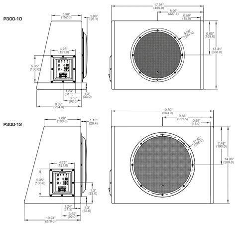 Rockford Fosgate Punch P300 10 Car Amplified Subwoofer User Manual