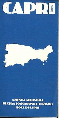 CAPRI-TOURIST MAP WITH maps and routes £4.30 - PicClick UK