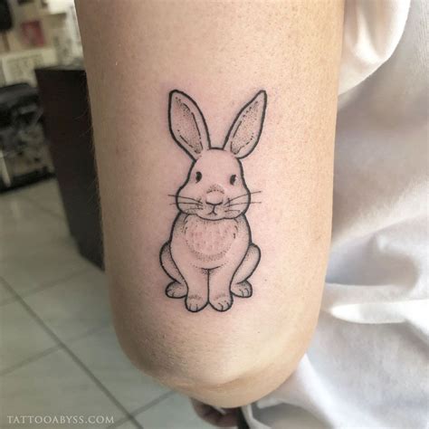 Pin By Zhazha On Rabit Bunny Tattoo Small Rabbit Tattoos Bunny Tattoos