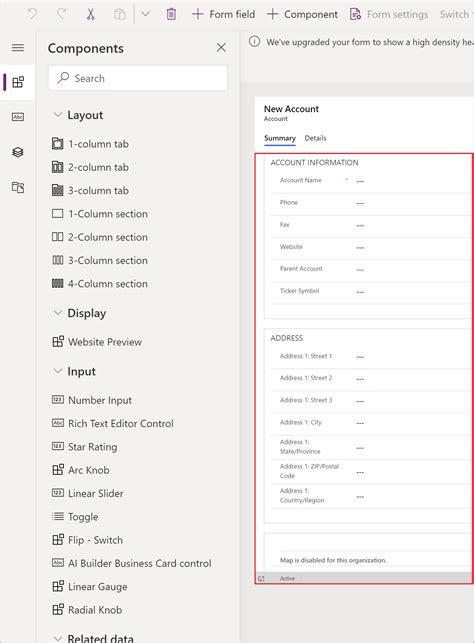 Example Create And Customize A Model Driven App Form Power Apps