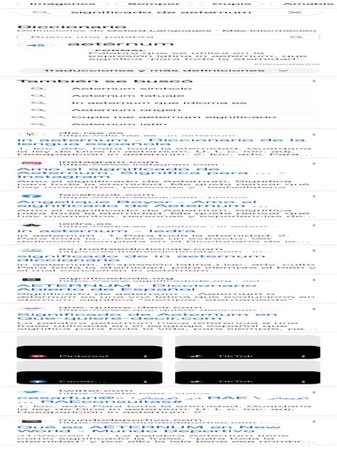 Significado de Aeternum - Buscar Con Google | PDF