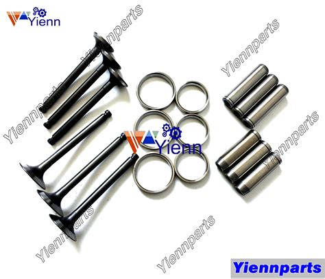 For Kubota V Valve Intake Exhaust Valve Guide Valve Seats For