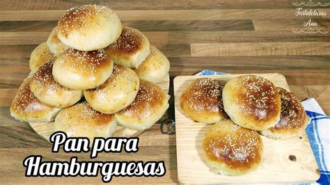 Pan De Hamburguesa Muy Esponjoso Tierno Y Econ Mico No Volver S A