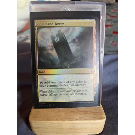 การ์ด Mtg Command Tower Land Foil Magic The Gathering Edh รุ่น