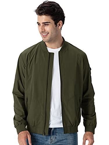 Best Army Green Bomber Jackets For Men