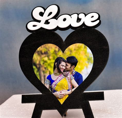 Wooden Black Sublimation Mdf Photo Frame For Gift Size 6 8 At Rs 100