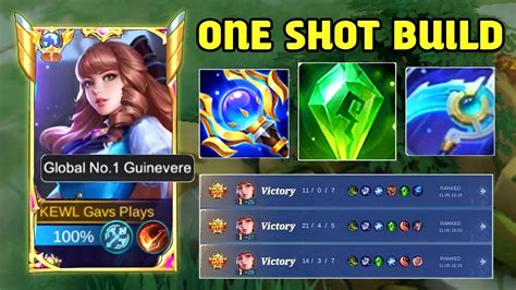 GUINEVERE ONE SHOT BUILD INSTANT DELETE 100 AUTO WINSTREAK