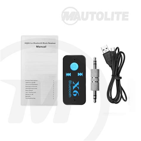 Receptor Bluetooth universal/X6-BT – Mautolite