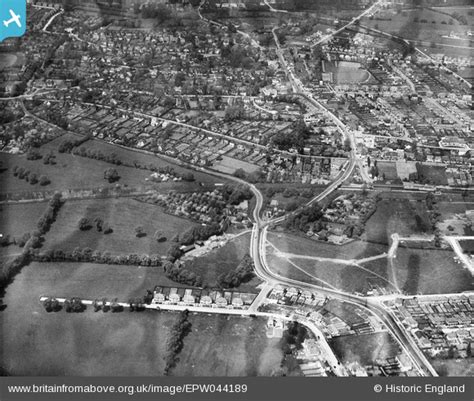 Epw044189 ENGLAND 1934 West End Road Ruislip High Street And The