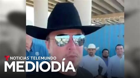 La Frontera Recibi Una Inusual Visita Elon Musk Noticias Telemundo