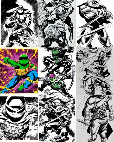 Krea Year Mirage Comics Ninja Turtle Jim Lee Medium