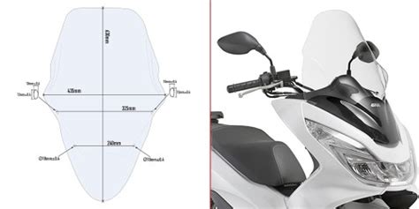 Givi D St Szyba Przezroczysta Honda Pcx Pcx