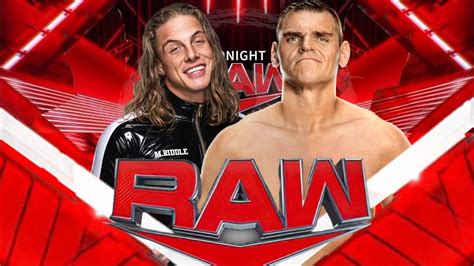 WWE 2K23 Monday Night Raw Gunther Vs Matt Riddle YouTube