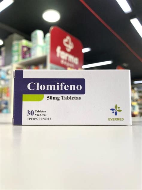 CLOMIFENO 50MG 30 TABLETAS EVERMED Farma Depot