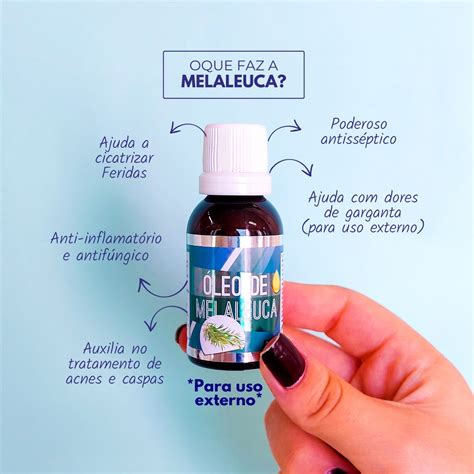 Óleo de Melaleuca 20 ml E P A Naturais Natukura Produtos Naturais