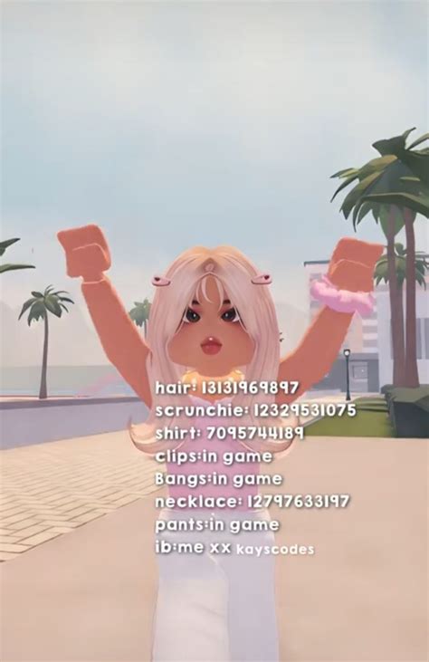 Pin af Krista Coleman på Roblox avatar codes