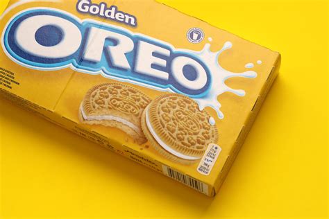 Ternopil Ukraine Mai Oreo Goldene Knusprige Keksschachtel