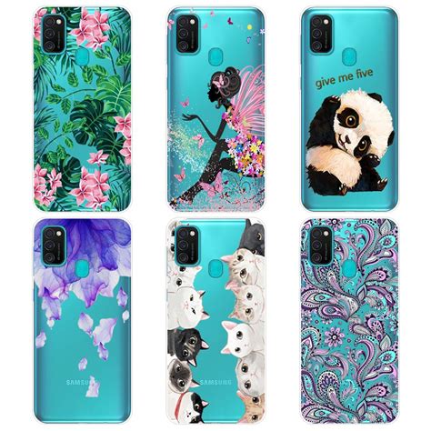 เคส Samsung Galaxy M21 แฟชั่น Soft Cover TPU Case เคสซิลิโคน Samsung ...