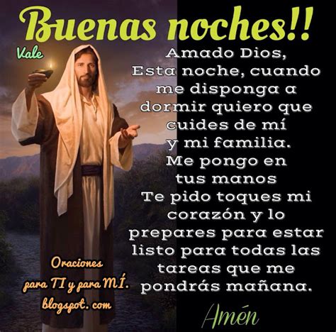 Oraciones para TI y para MÍ BUENAS NOCHES Amado Dios esta