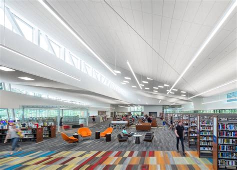 Msr Design And Jra Architects Tucks Kentucky Library In A Grove Of Trees